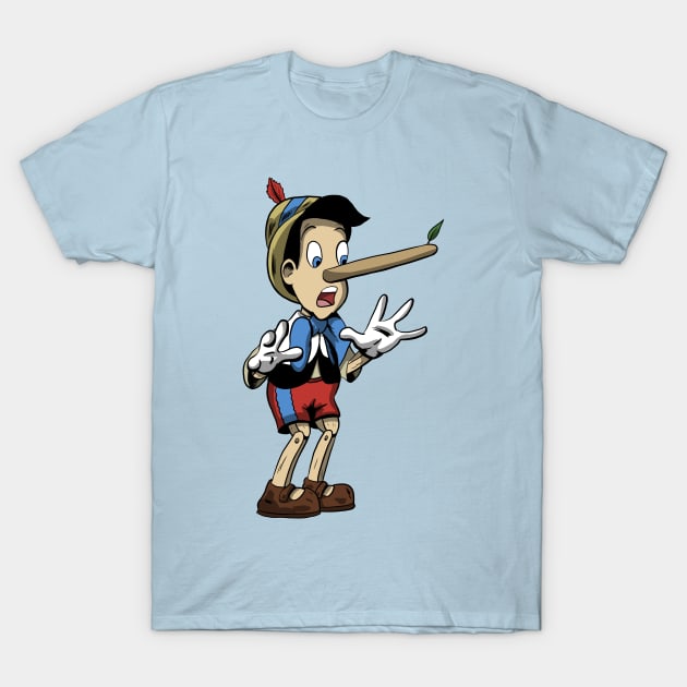 Pinocchio T-Shirt by Black Snow Comics